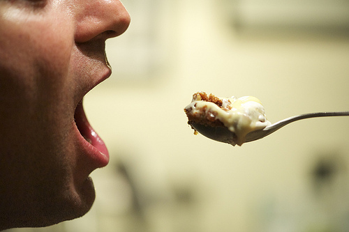 Chewing Food With Mouth Closed