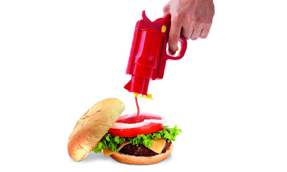 ketchup condiment gun