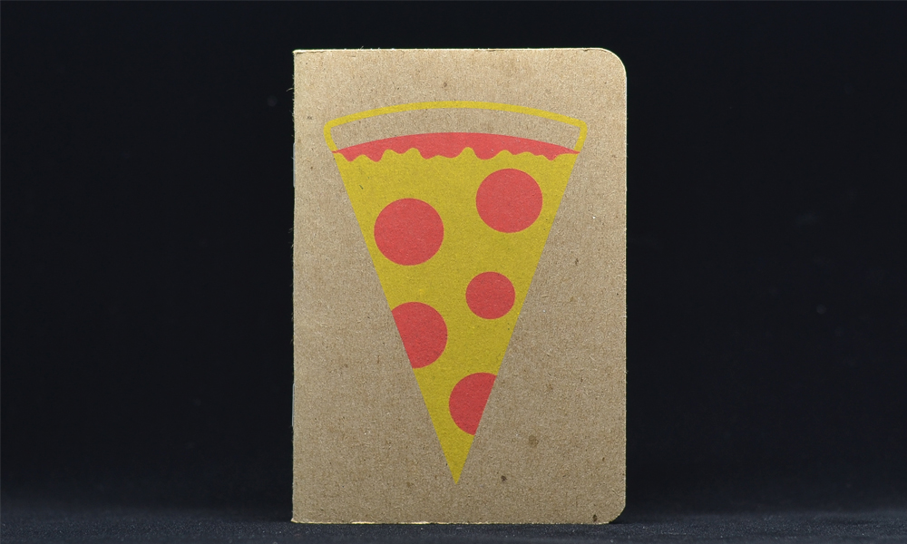 pizza notebook