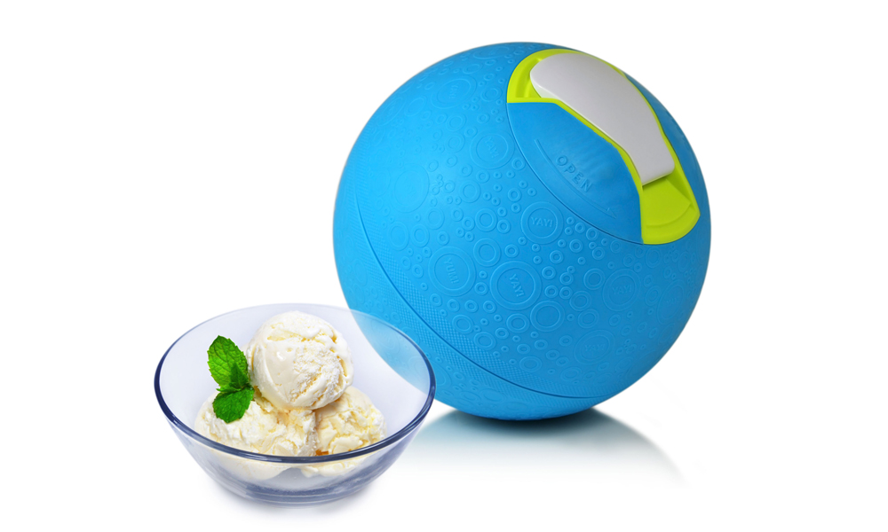 soft shell ice cream ball