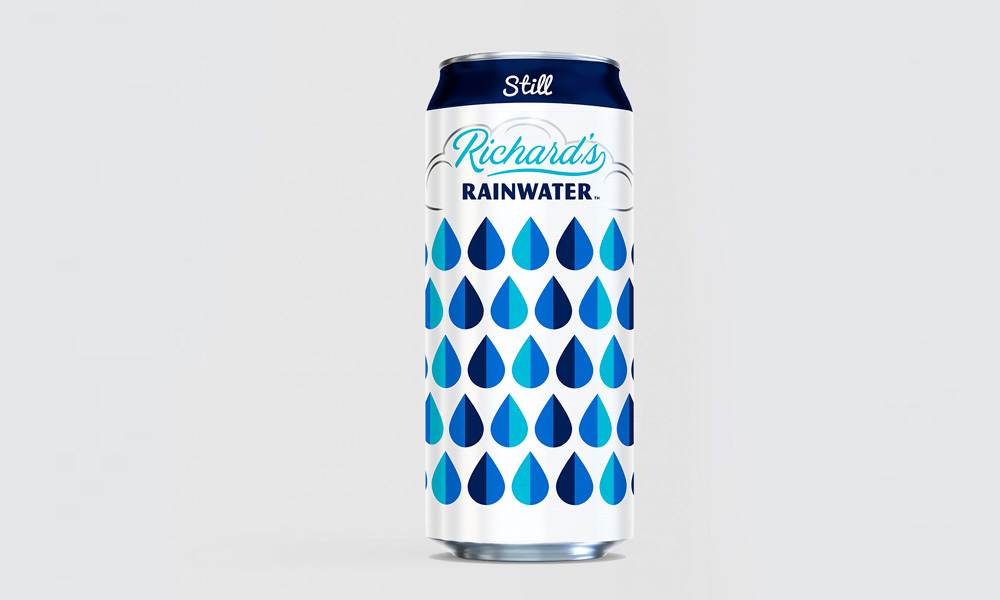 Richard's Rainwater in a can